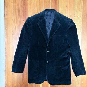 Prada Corduroy Suit [Blue, 38 US]